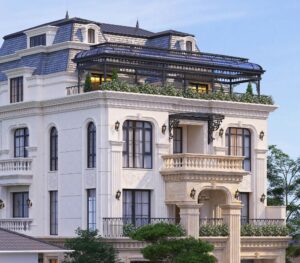 Dự án 4 - 2 - Thi công biệt thự tân cổ điển