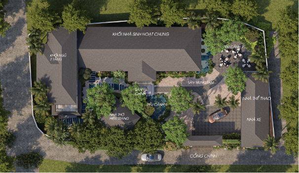 THANH PHONG VIÊN | Thiết kế Villa nhà vườn